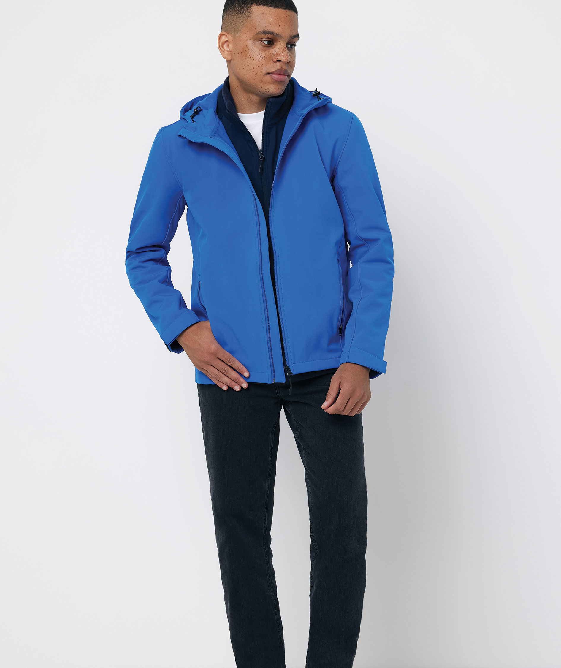 Iqoniq Makalu softshell jacket, Royal Blue, large image number 5