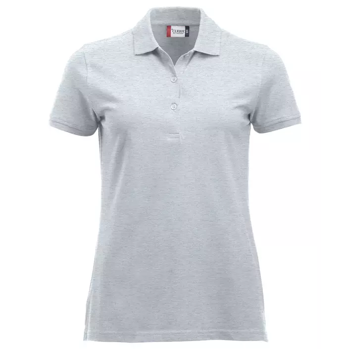 Clique Classic Marion dame polo t-shirt, Askegrå, large image number 0