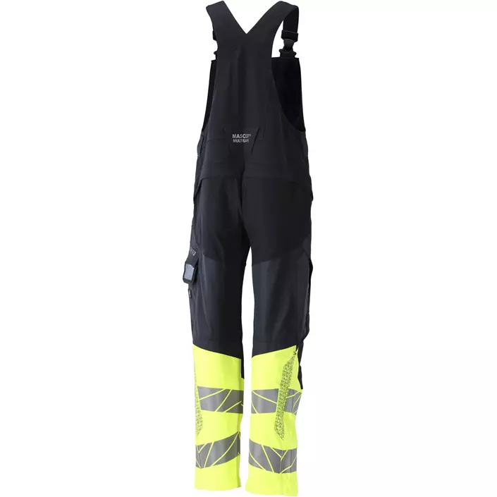 Mascot Accelerate Multisafe overalls, Mørk Marine/Hi-Vis Gul, large image number 1