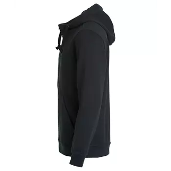 Clique Basic Hoody Full Zip hoodie med blixtlås, Svart