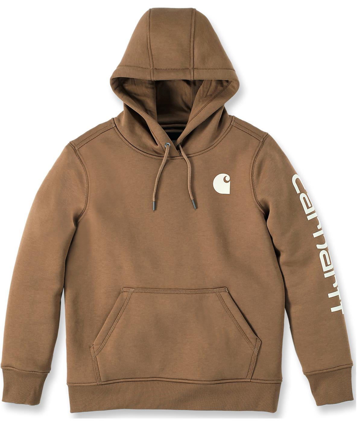 Carhartt Clarksburg hoodie dam, Carhartt Brown