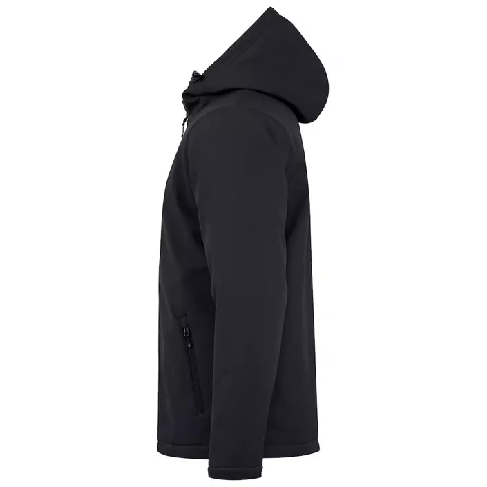 Clique lined softshell jacket, Black, large image number 2