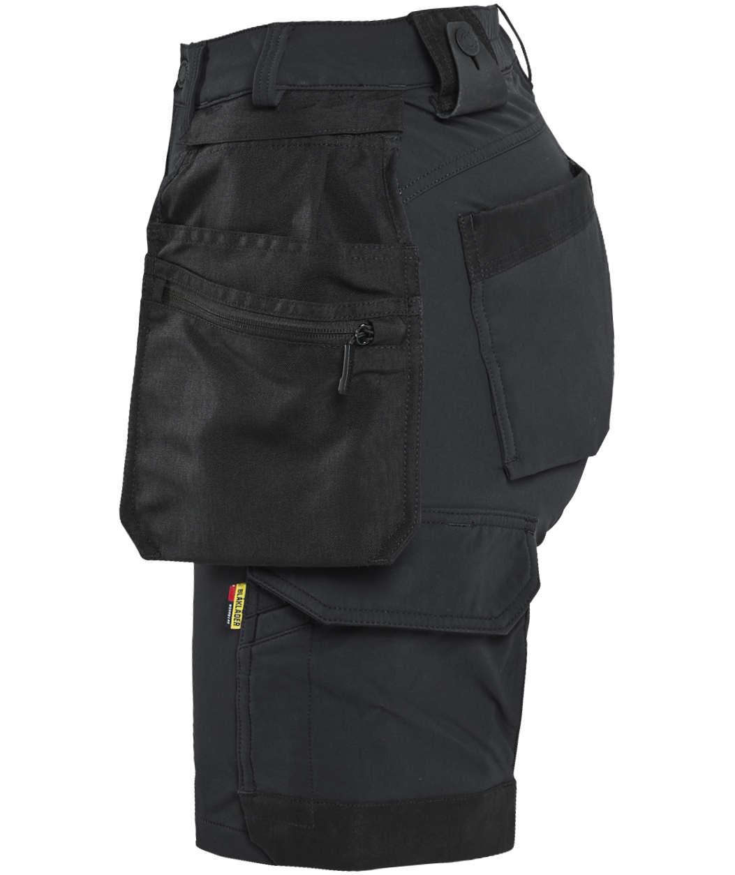 Bl&aring;kl&auml;der Damen Handwerkershorts full stretch, Schwarz, large image number 3