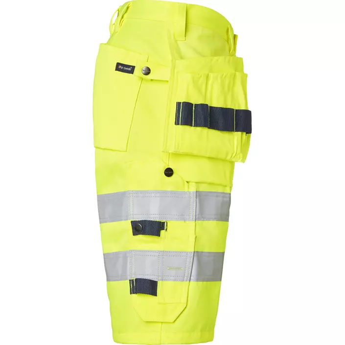 Top Swede craftsman shorts 195, Hi-Vis Yellow, large image number 2