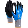 OX-ON Flexible Supreme 1607 arbetshandskar, Svart/Blå OX-ON Flexible Supreme 1607 arbetshandskar