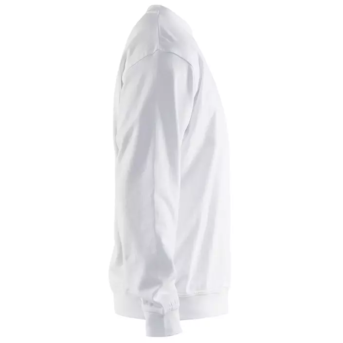 Blåkläder sweatshirt, Hvid, large image number 2