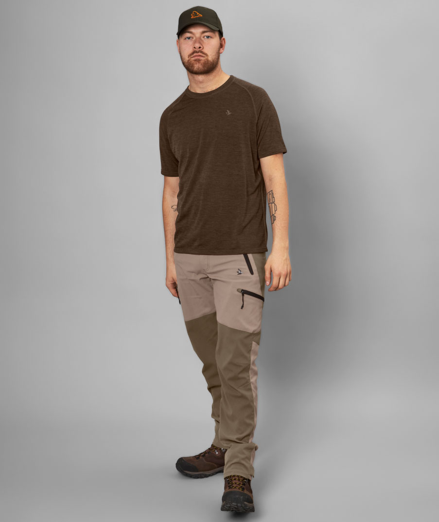 Seeland Active T-shirt, Demitasse brown