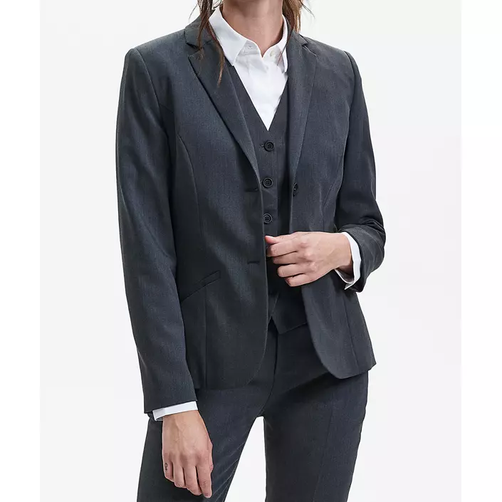 Sunwill Traveller Bistretch Regular fit women's blazer, Grey, large image number 1