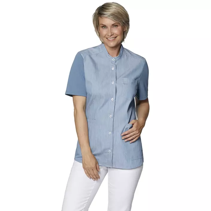 Kentaur short sleeved women's shirt, Lightblue, large image number 1