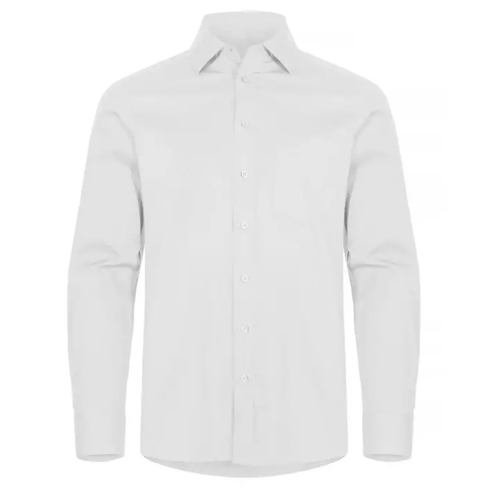 Clique Stretch Shirt, Hvid, large image number 0