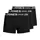 Jack & Jones Sense 3-pak boxershorts, Sort, Sort, swatch