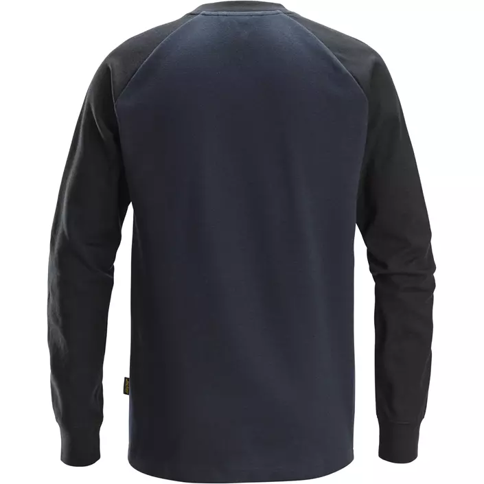 Snickers long-sleeved T-shirt 2840, Navy/black, large image number 1