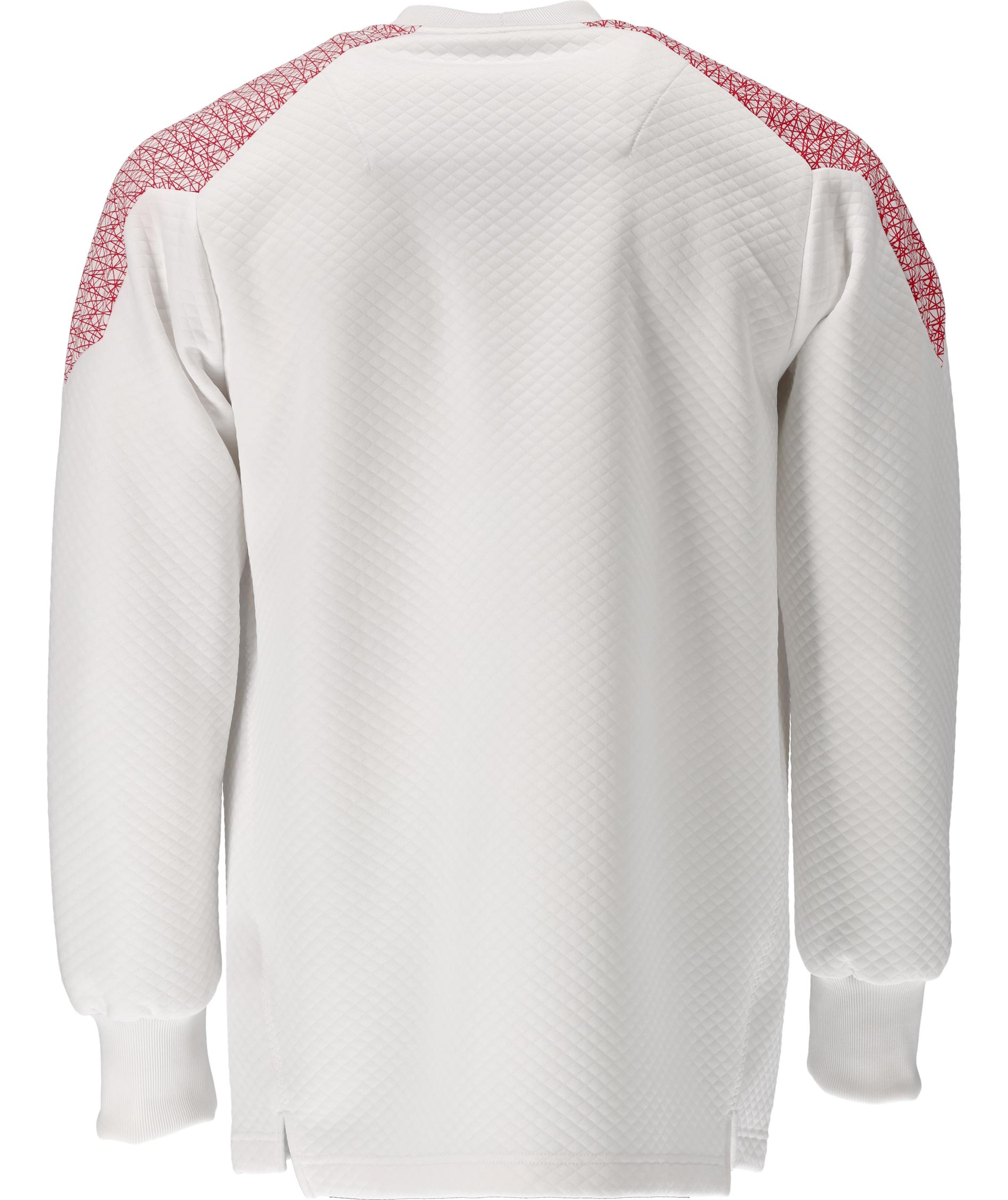 Mascot Food & Care Premium Performance HACCP-zugelassene Sweatshirt, Weiss/Signalrot
