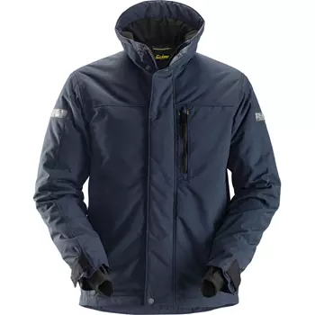 Snickers AllroundWork 37.5® winter work jacket 1100, Marine Blue/Black