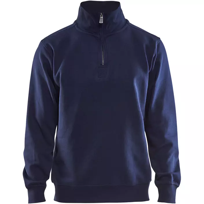 Blåkläder half zip sweatshirt, Marin, large image number 0