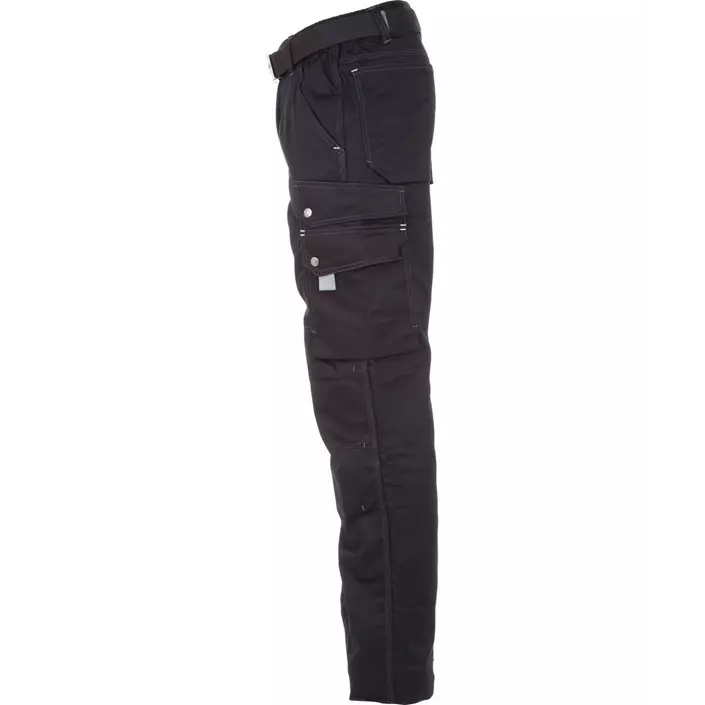 Kramp Original Light work trousers with belt, Black, large image number 1