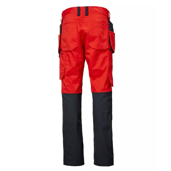 Helly Hansen Manchester craftsman trousers, Alert red/ebony, large image number 2