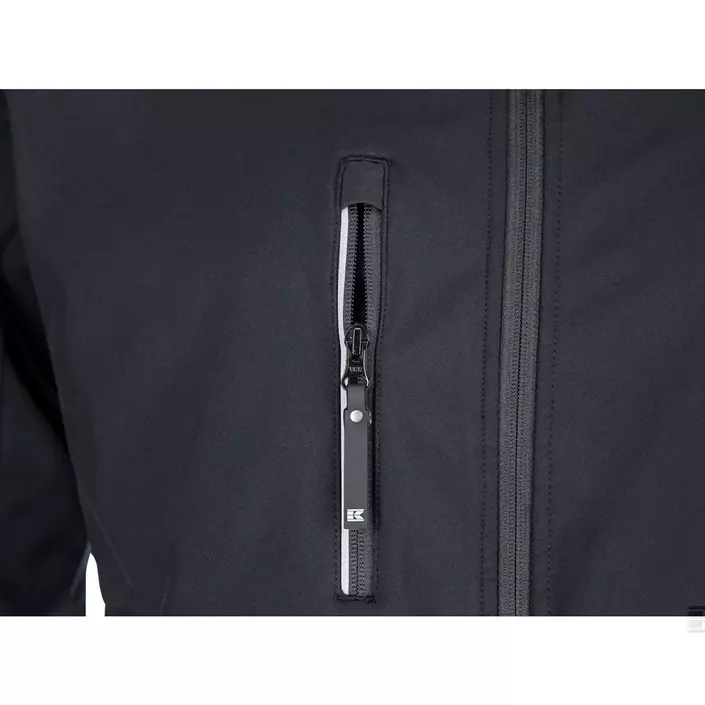 Kramp Technical softshell jacket, Black, large image number 3