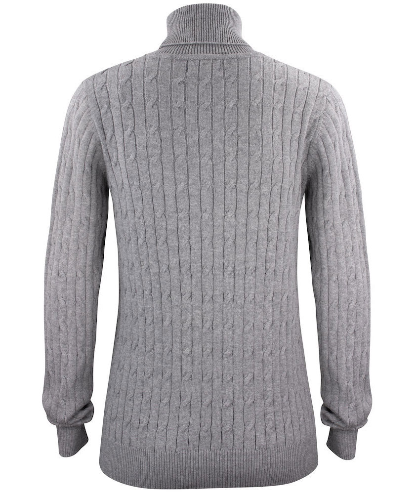 Cutter & Buck Blakely women's turtleneck, Grey melange