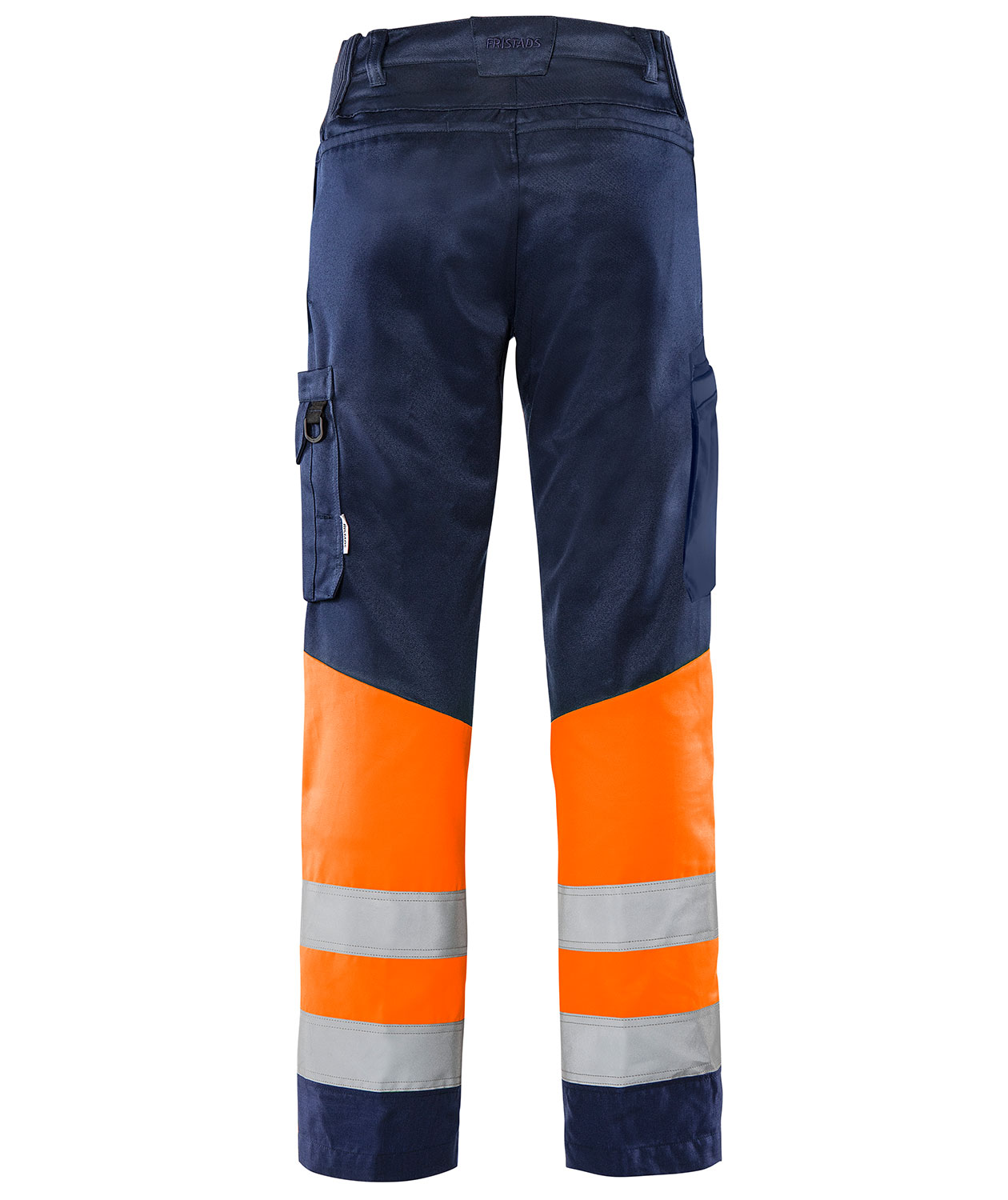 Fristads Green arbeidsbukse 2668 GPLU, Marine/Hi-Vis Oransje, large image number 1
