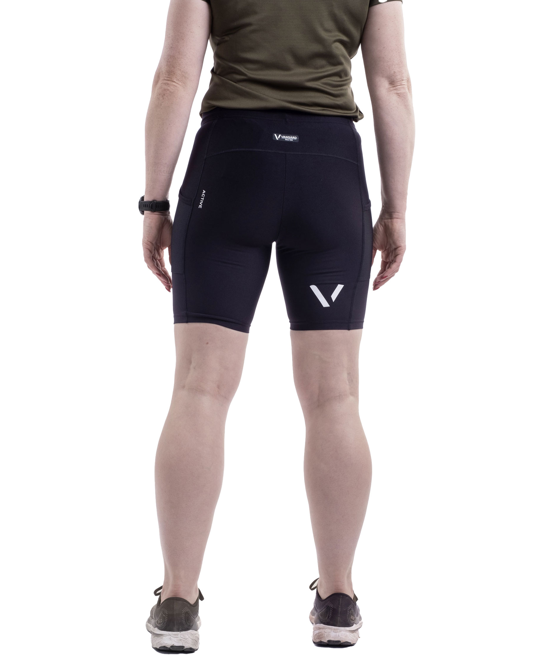 Vang&agrave;rd Active women's running shorts, Black, large image number 5