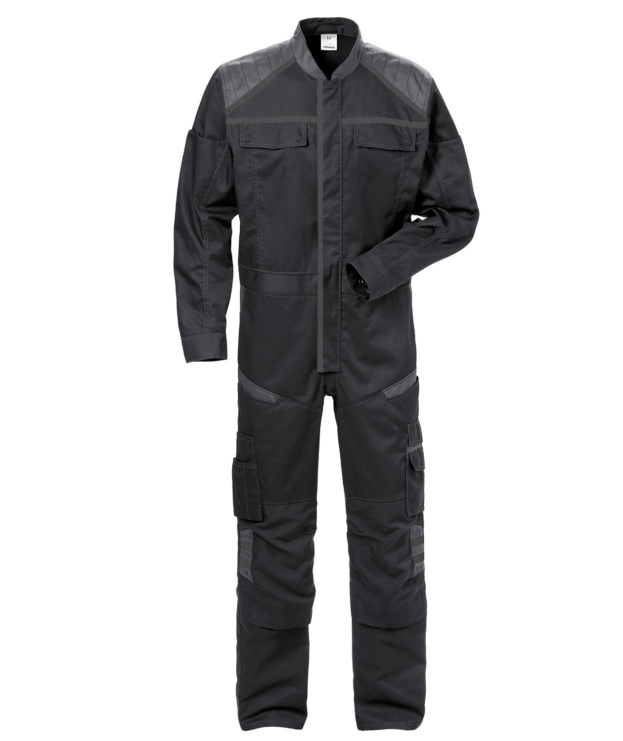 Fristads overall 8555, Svart/Gr&aring;, Svart/Gr&aring;, swatch