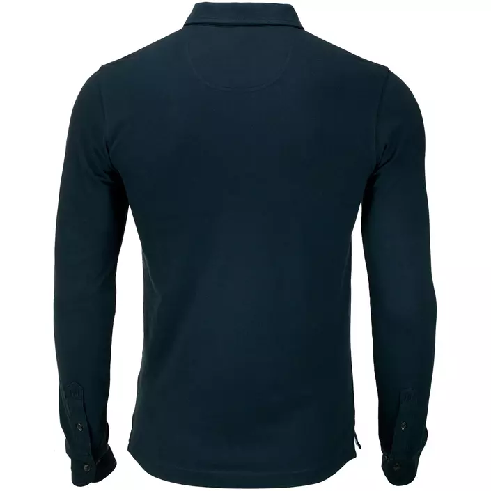 Nimbus Carlington langærmet Polo T-shirt, Navy, large image number 2