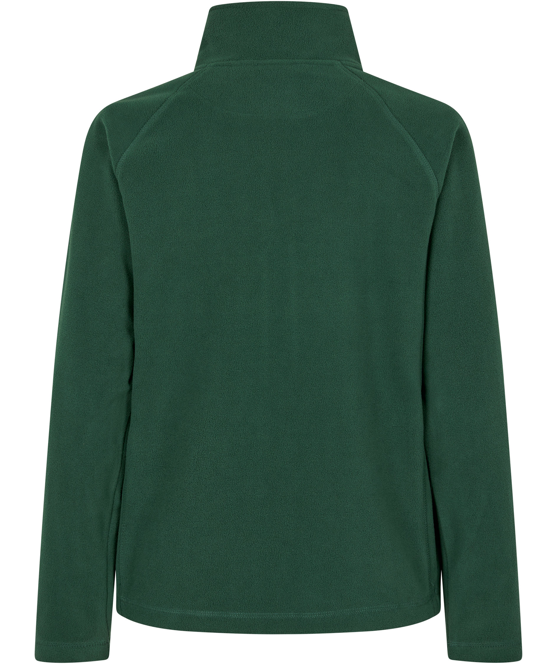 ID Microfleece Damen Strickjacke, Flaschengr&uuml;n