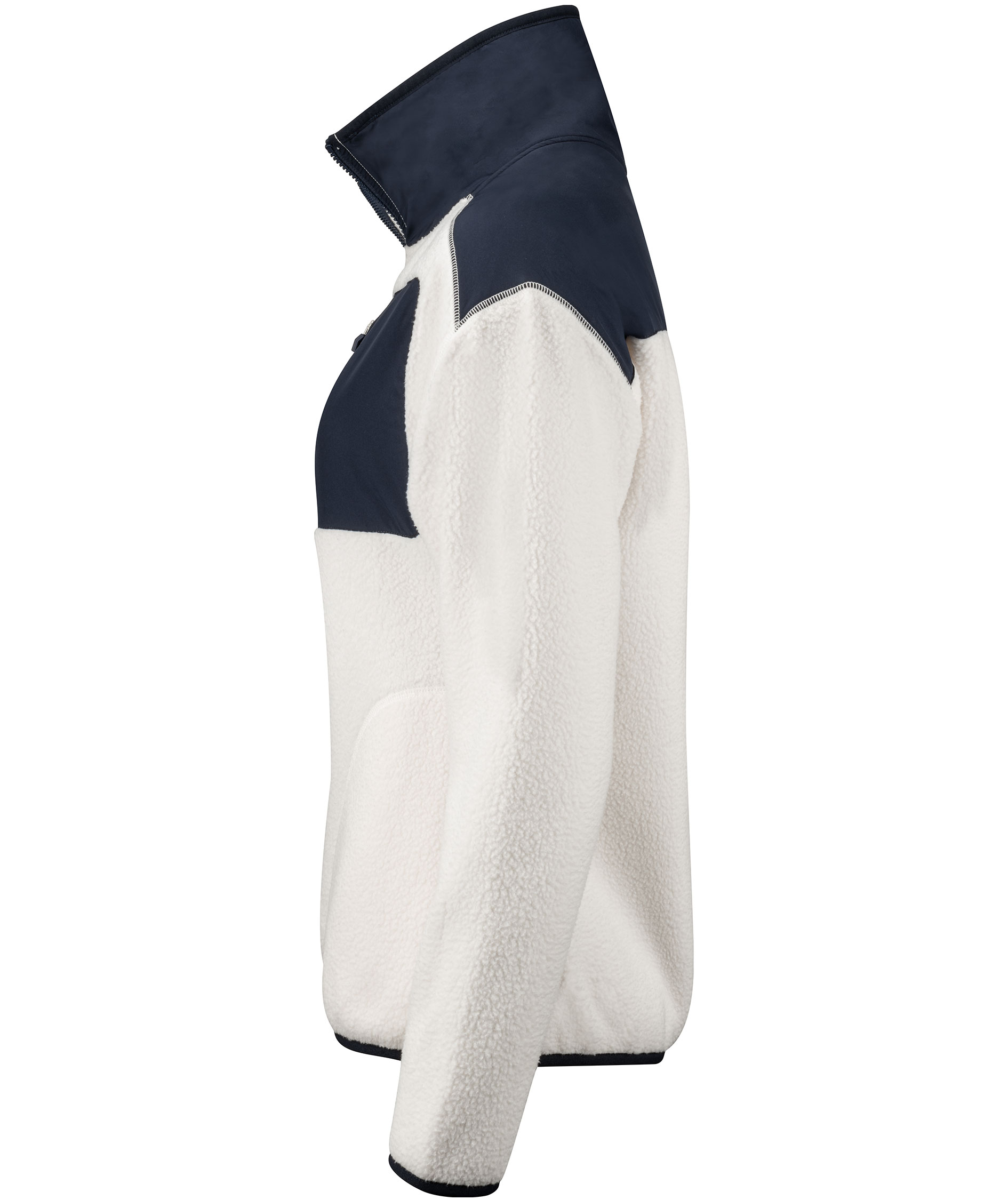 Cutter & Buck Cascade women's fibre pile jacket, Shell White, large image number 4