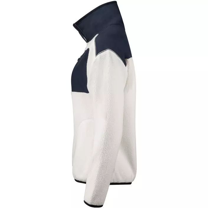Cutter & Buck Cascade women's fibre pile jacket, Shell White, large image number 4