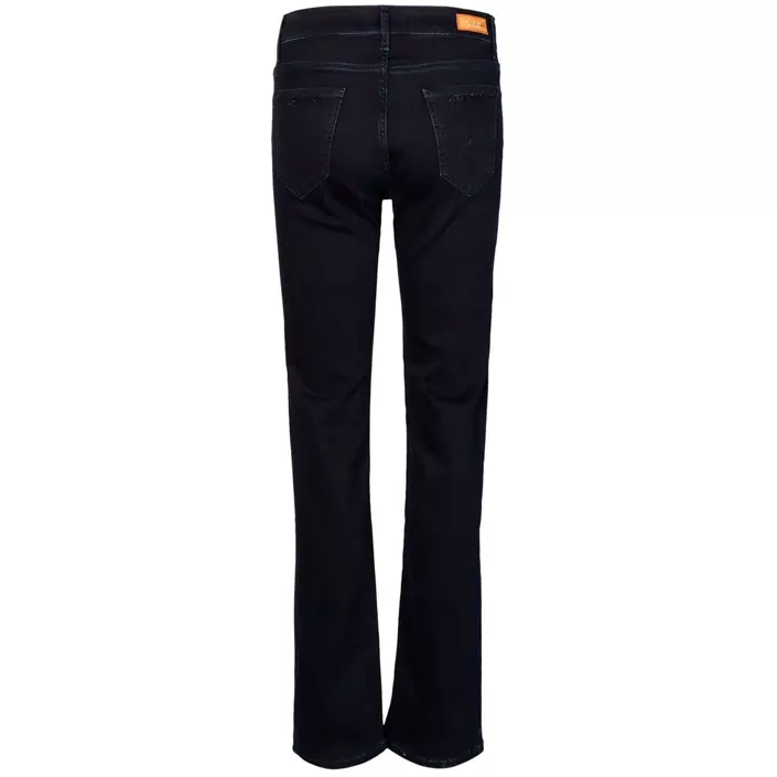 Claire Woman Janice dame jeans med kort benlengde, Navy denim, large image number 1