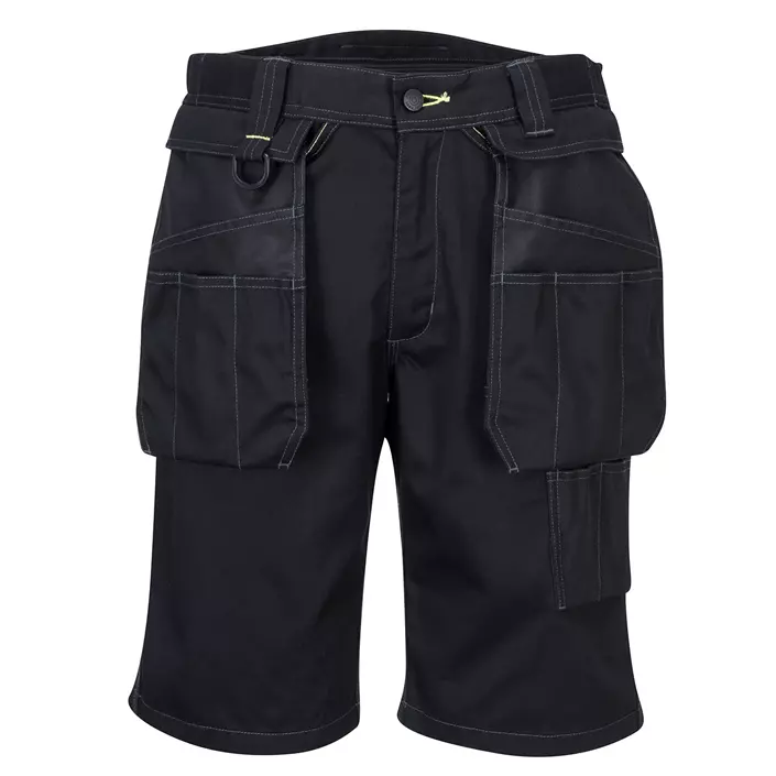 Portwest PW3 craftsmens shorts, Black, large image number 0