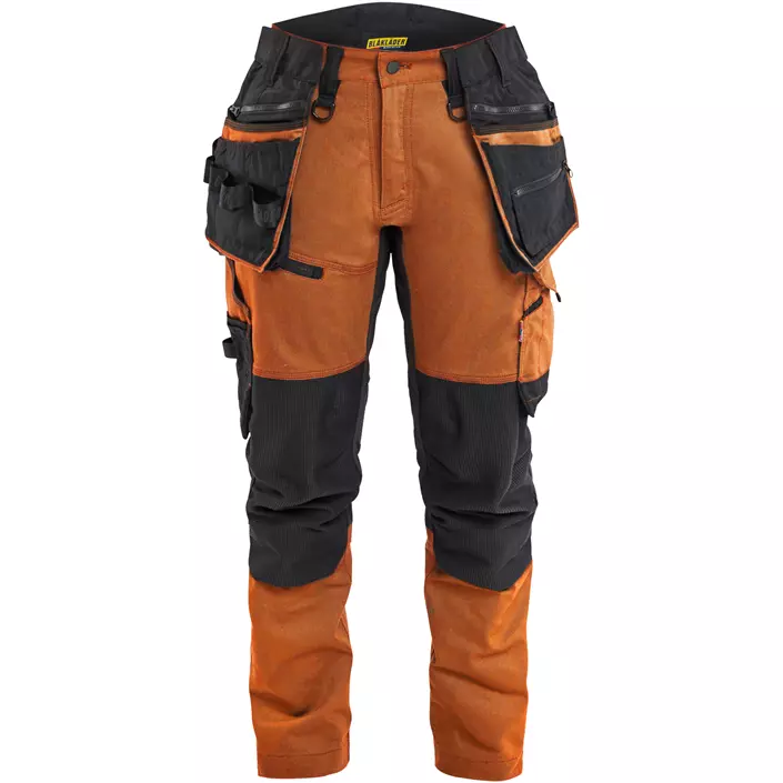 Blåkläder Striker hantverksbyxa dam, Rost/svart, large image number 0