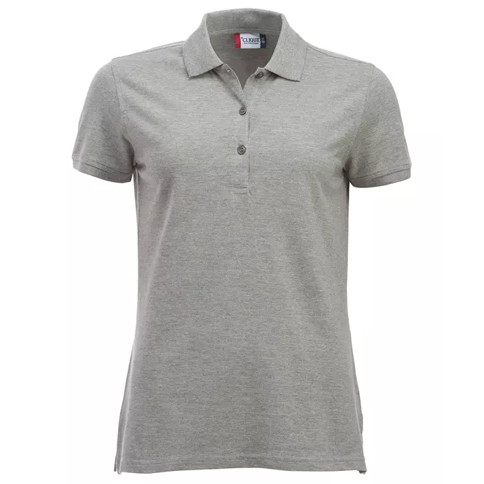 Clique Classic Marion women's polo shirt, Grey Melange, large image number 0