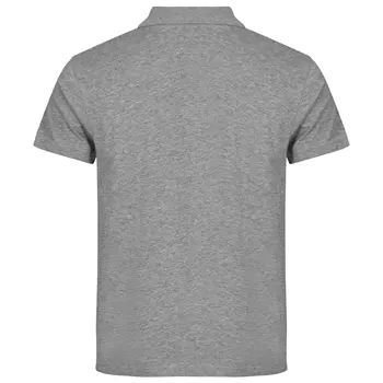 Clique Single Jersey Polo T-shirt, Grey melange 