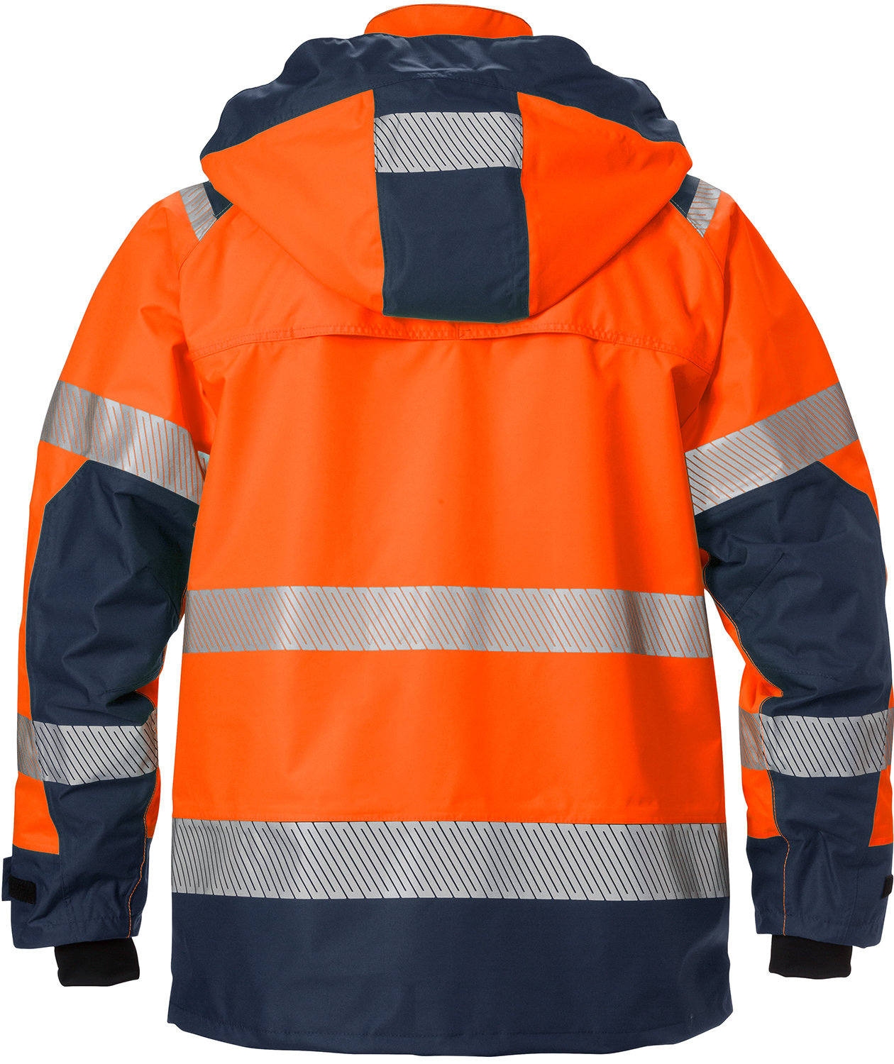 Fristads Airtech&reg; skalljakke 4515, Hi-vis Oransje/Marinebl&aring;, large image number 1