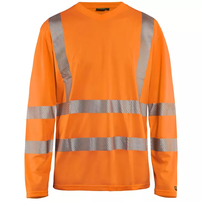Blåkläder langärmliges T-Shirt, Hi-vis Orange, large image number 0
