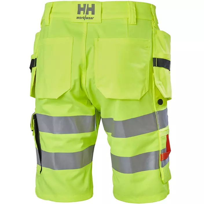 Helly Hansen Alna 2.0 craftsman shorts, Hi-vis yellow/charcoal, large image number 2