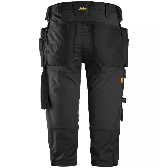Snickers AllroundWork craftsman knee pants 6142, Black, large image number 2