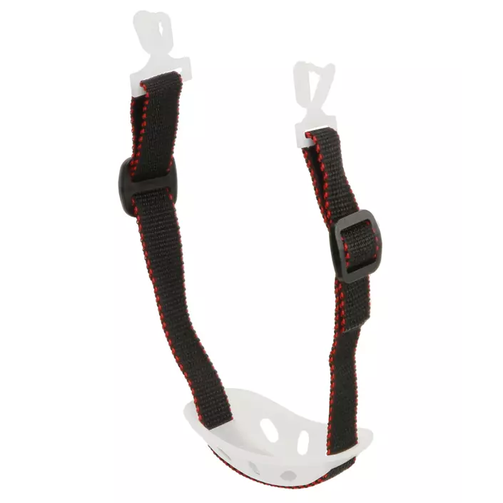 Kramp chin strap for safety helmet, Black/White, Black/White, large image number 0