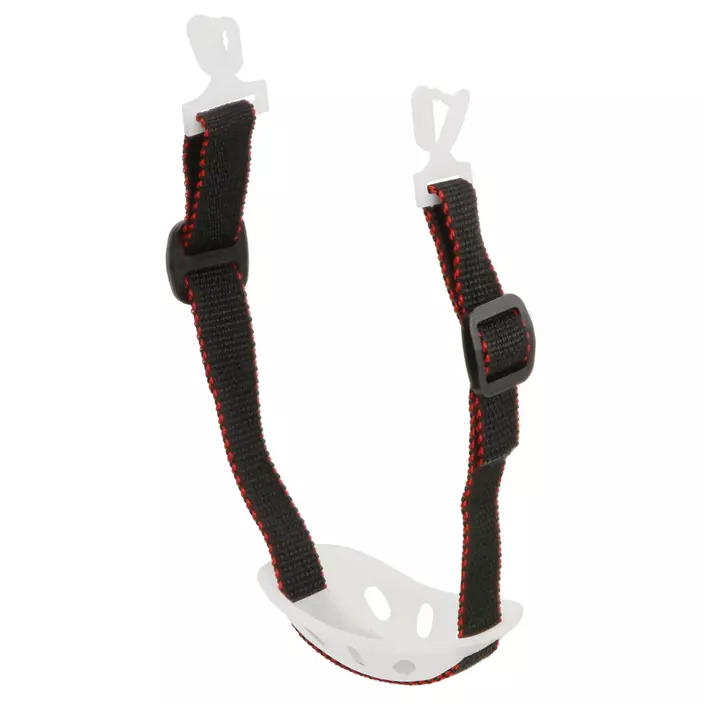 Kramp chin strap for safety helmet, Black/White, Black/White, large image number 0