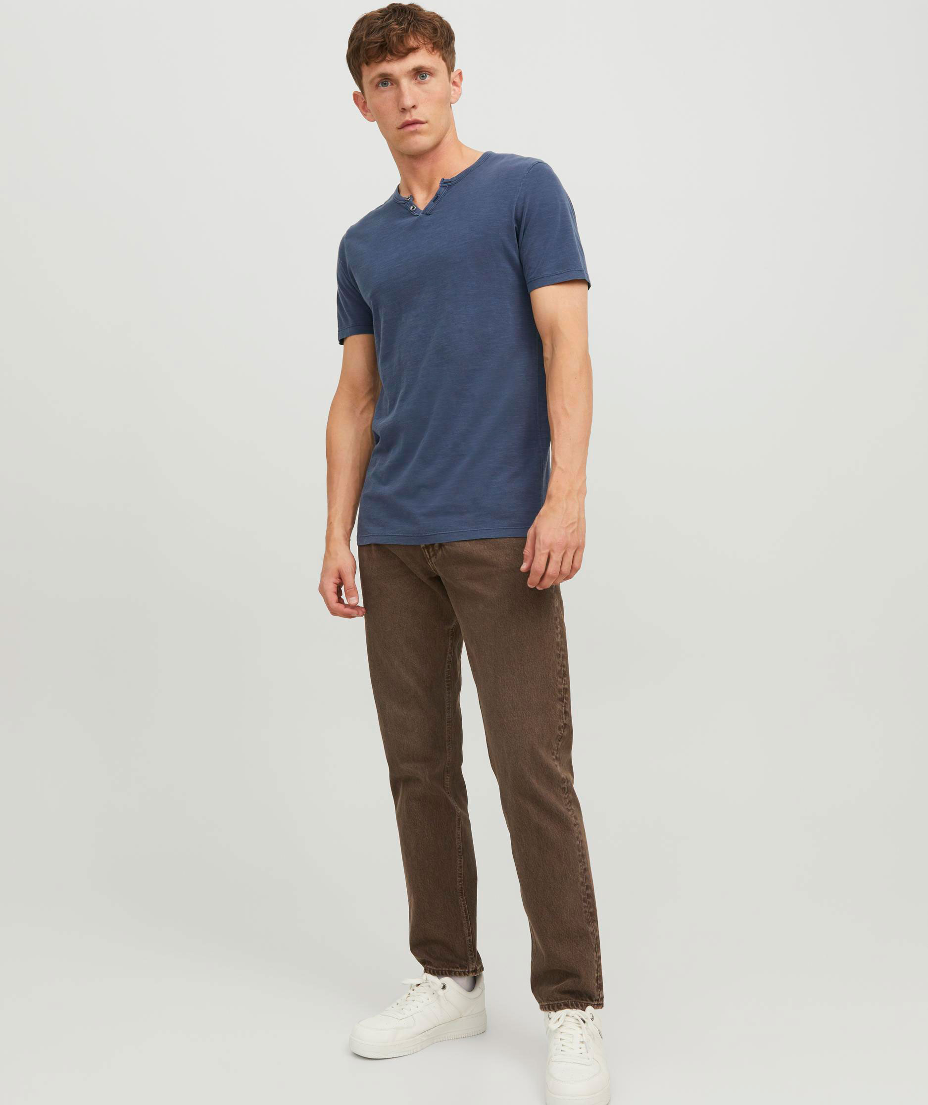 Jack & Jones JJESPLIT T-shirt, Navy Blazer, large image number 1