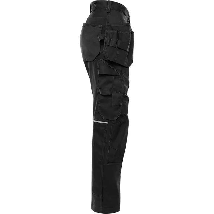 Fristads women's craftsman trousers 2901 GWM, Black, large image number 4
