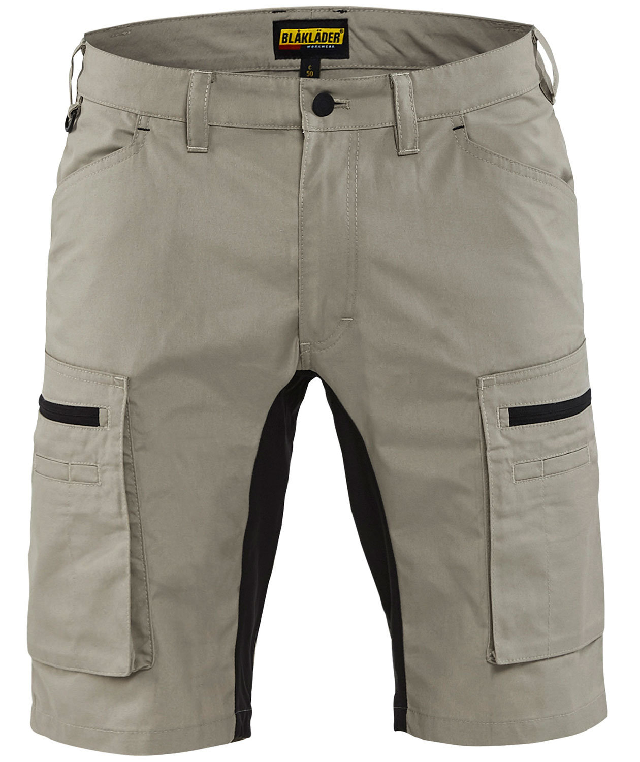 Bl&aring;kl&auml;der Unite arbejdsshorts, Sand/Sort, Sand/Sort, swatch