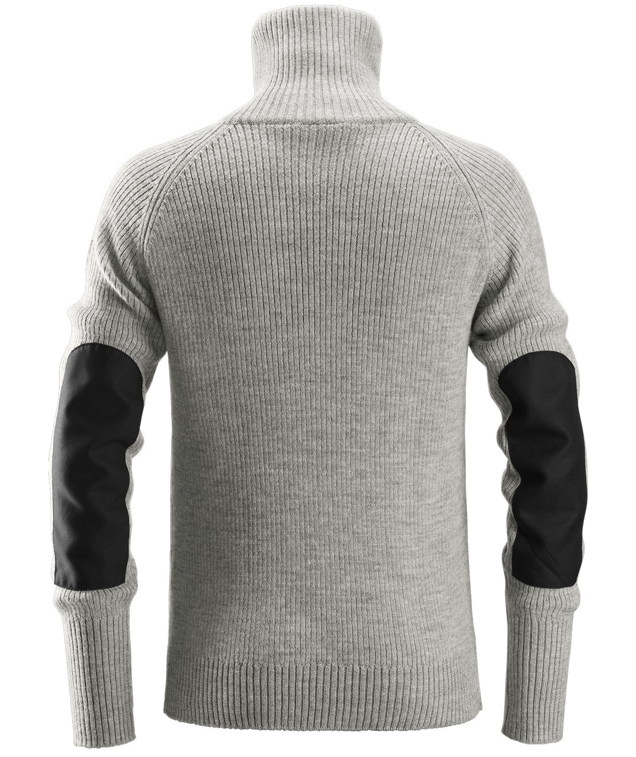 Snickers AllroundWork &frac12;-zip wool sweater 2905, Light grey mottled, large image number 2