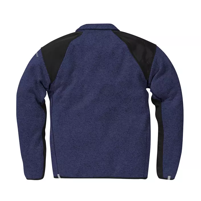 Fristads fleece jacket 7451, Blue/Black, large image number 1