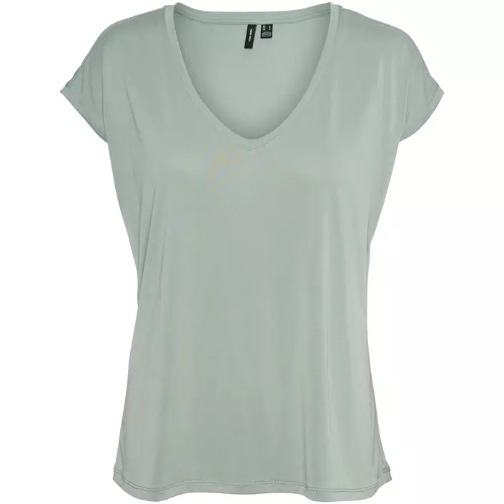 Vero Moda VMFILLI dame T-shirt, Gray Mist, large image number 0