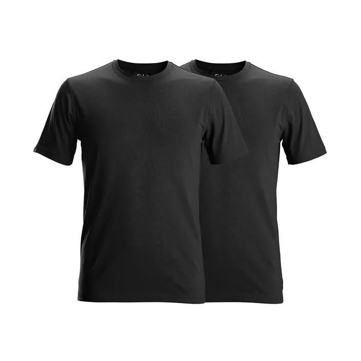 Snickers 2er-Pack T-Shirt 2529, Schwarz, large image number 0