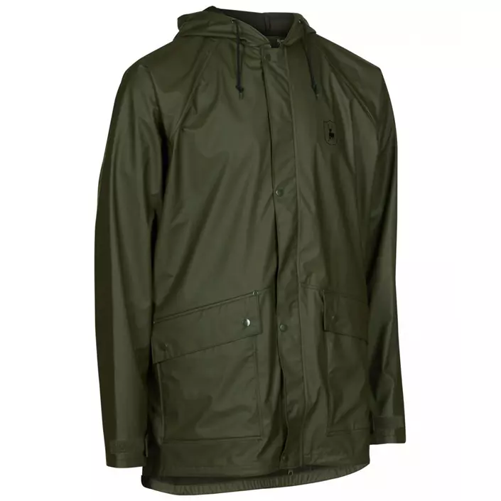 Deerhunter Hurricane rain jacket, Art green, large image number 0