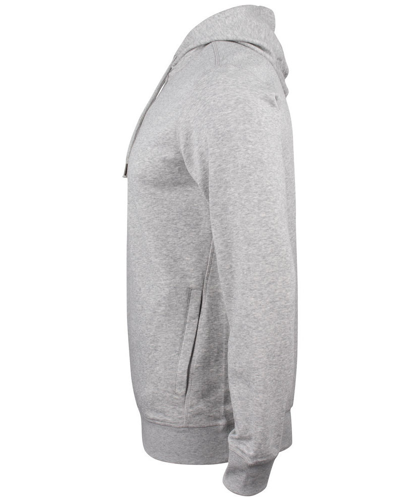 Clique Premium OC hoodie, Grey Melange, large image number 5